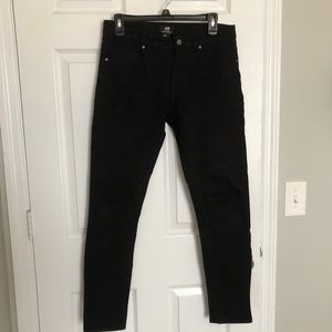 Men’s Size 30 H&M Super Skinny Black Jeans